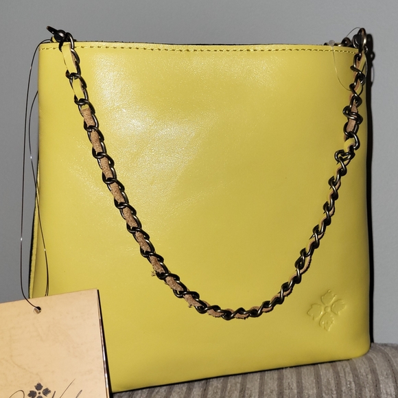 🍋Patricia Nash Leather Ledra Bucket Crossbody Bag Satchel - Picture 7 of 15